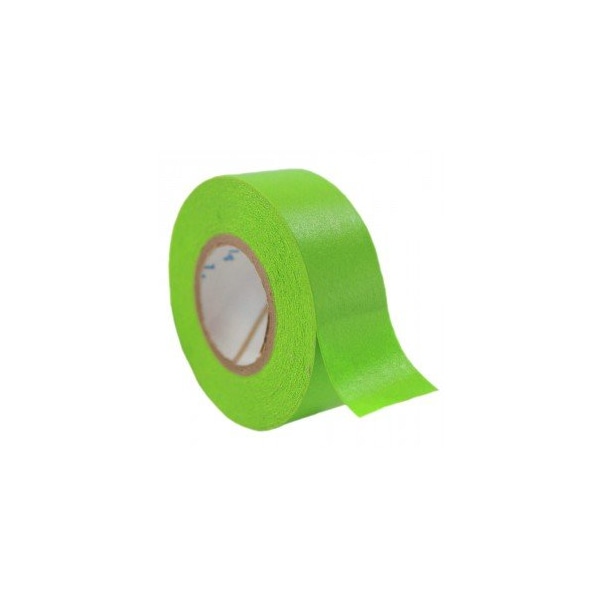 Precision Dynamics Time Tape, 1" Core, 3/4" Wide, Green, 6/PK 512501-G - main